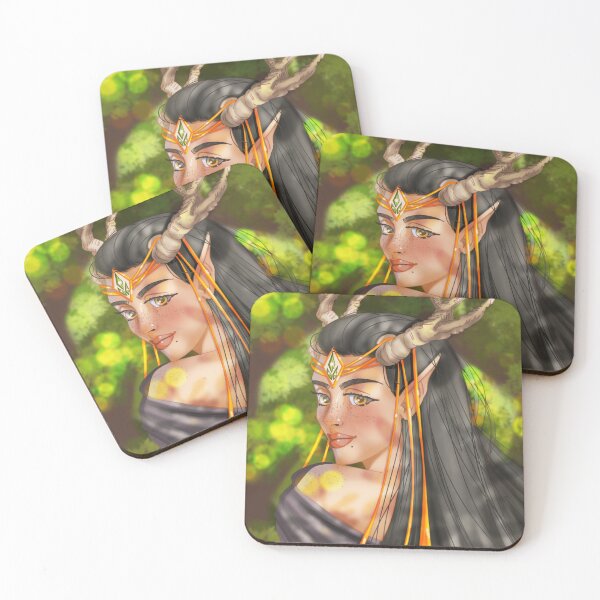 Item preview, Woodland Fae - Fantasy Digital Artwork designed and sold by Melluna Studio.