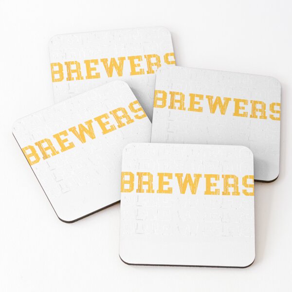 Item preview, Distressed Gold Brewers Text Vintage Style Graphic designed and sold by manmoo.