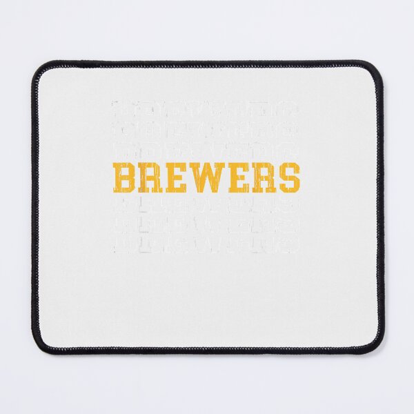 Item preview, Distressed Gold Brewers Text Vintage Style Graphic designed and sold by manmoo.