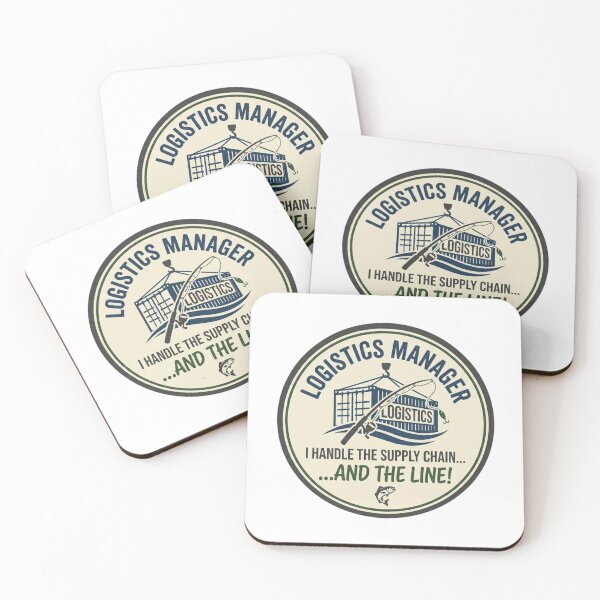 Item preview, Funny Logistics Manager & Fisherman Gift Design designed and sold by Mbayrek.