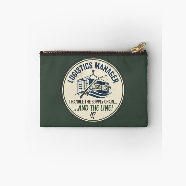 Item preview, Funny Logistics Manager & Fisherman Gift Design designed and sold by Mbayrek.