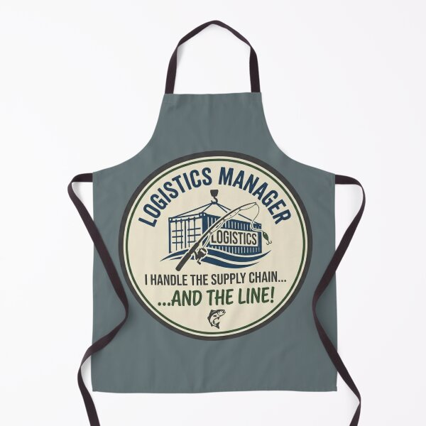 Item preview, Funny Logistics Manager & Fisherman Gift Design designed and sold by Mbayrek.