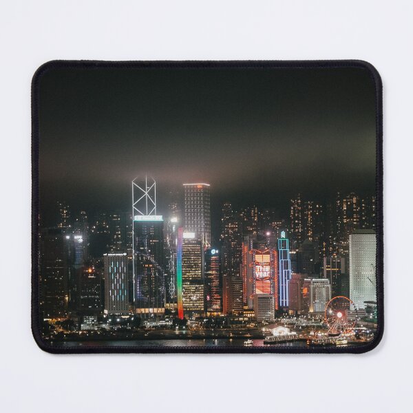 Item preview, Hong Kong Skyline at Night V.1 designed and sold by TumbledEm Photos.