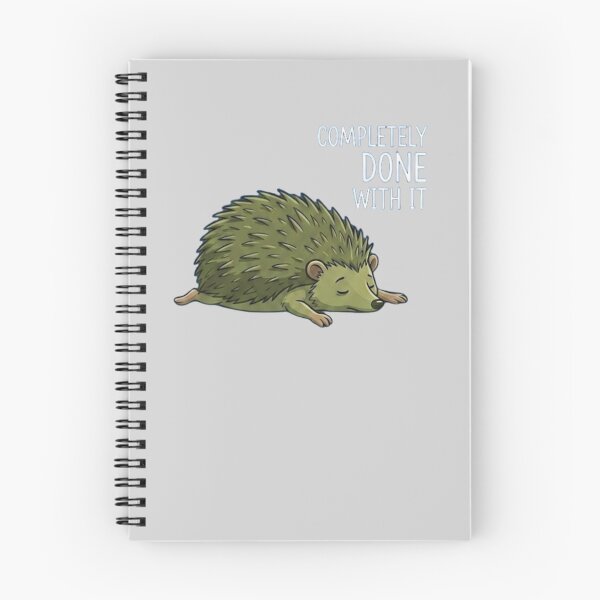 Item preview, Funny Lazy Hedgehog Sleeping Animal Meme designed and sold by loccotown168.