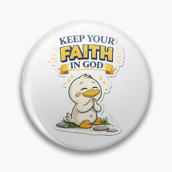 Item preview, Keep Your Faith in God Christian Sticker designed and sold by Faithlines.