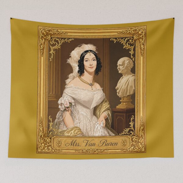 Item preview, Mrs. (Angelica) Van Buren - first ladies portraits series designed and sold by CMooreWorx.