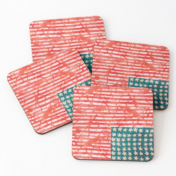 Item preview, Ragged Stars & Bloody Stripes Forever designed and sold by Lotus Lee Starr.