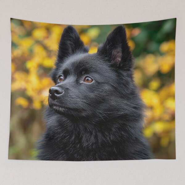 Item preview, Black Schipperke Dog designed and sold by Elisabeth Lucas.