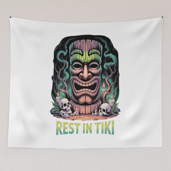 Item preview, Rest In Tiki designed and sold by Noir Opulence.