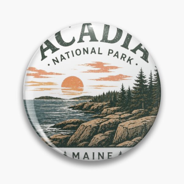 Item preview, Acadia National Park Maine - Shirts, Sweathshirt, Hoodie, Sticker designed and sold by projectbadass.
