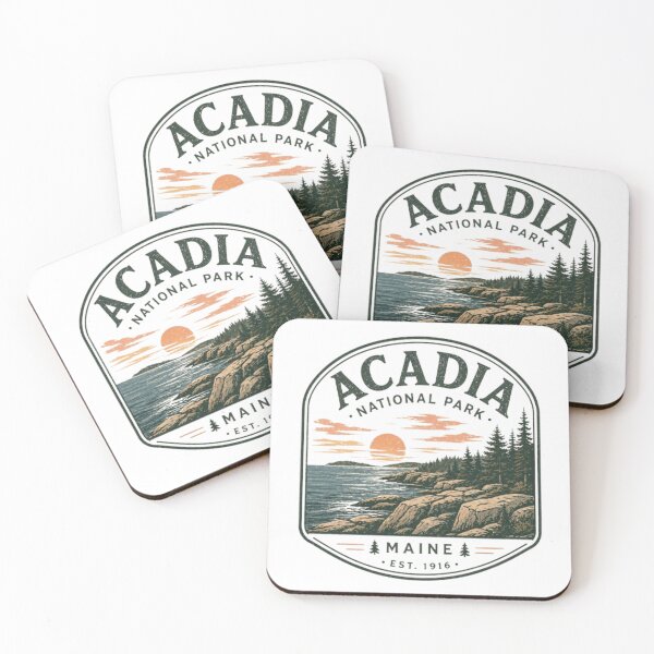 Item preview, Acadia National Park Maine - Shirts, Sweathshirt, Hoodie, Sticker designed and sold by projectbadass.