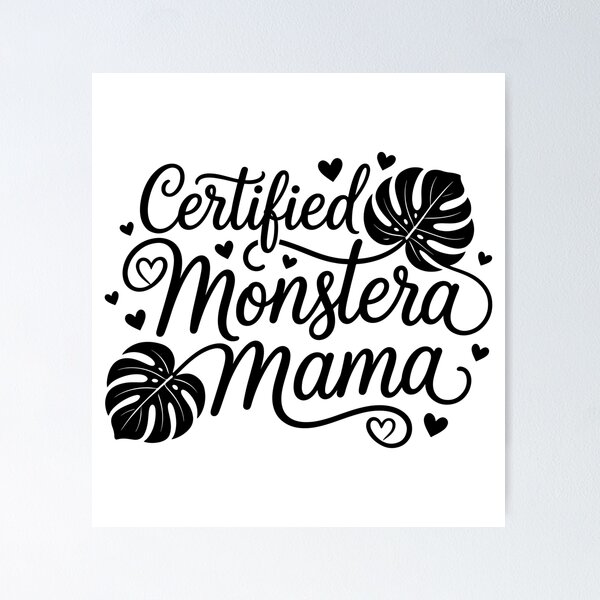 Item preview, Certified Monstera Mama Plant Lover designed and sold by gunaone-design.