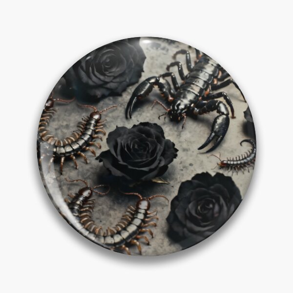 Item preview, Centipede Scorpio and Black Roses designed and sold by AllxN.