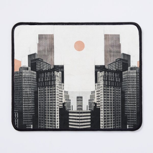 Item preview, Mirrortecture - Surreal Urban Architecture Collage designed and sold by Underdott.