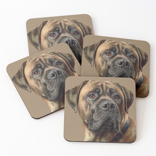 Item preview, Bullmastiff Portrait 02 designed and sold by Elisabeth Lucas.