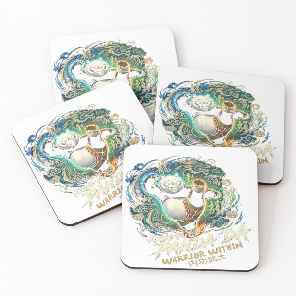 Item preview, Kung Fu Panda Warrior Within Martial Arts Dragon Art designed and sold by SajolCanva.