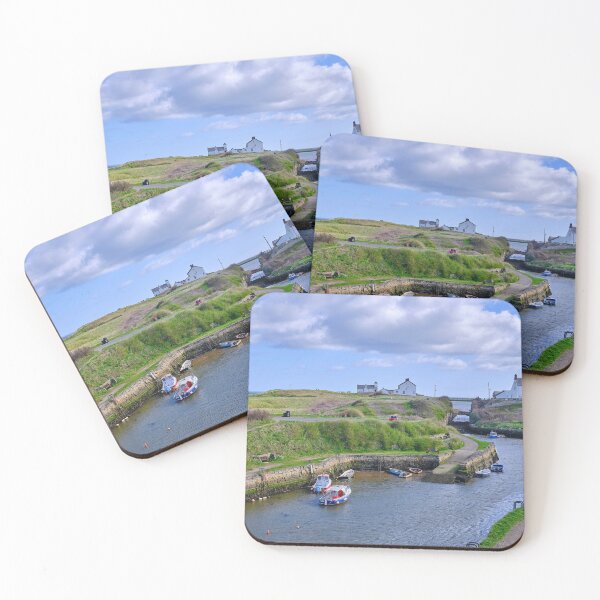 Item preview, The picturesque harbour at Seaton Sluice in Northumberland  designed and sold by Violaman.