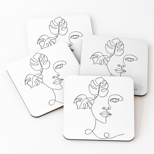 Item preview, Monstera Abstract Face designed and sold by gunaone-design.