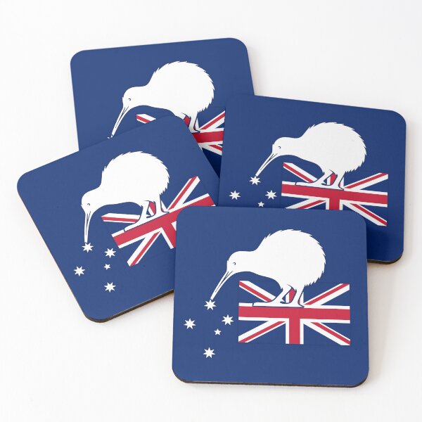 Item preview, Cute Kiwi Bird New Zealand Flag Southern Cross designed and sold by TackyTime.