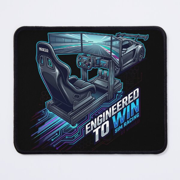 Item preview, Sim Racing Bold Graphic designed and sold by enzoade.