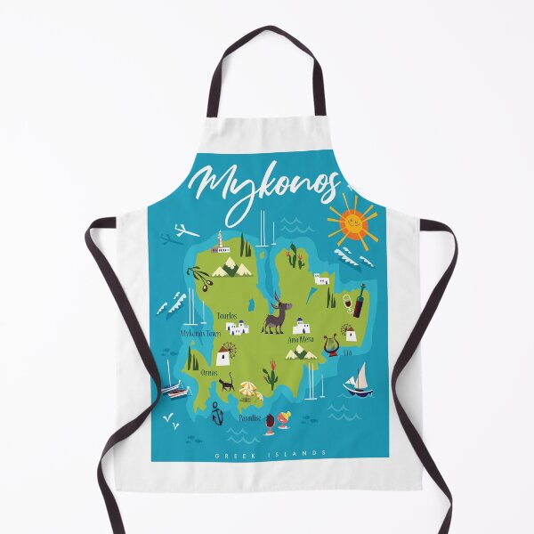 Item preview, Mykonos poster designed and sold by GAGodel.