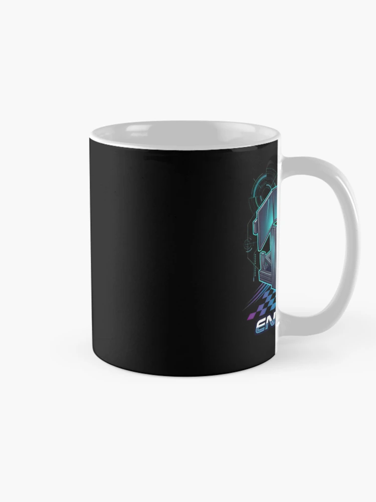 Thumbnail 3 of 6, Coffee Mug, Sim Racing Iconic Design designed and sold by enzoade.