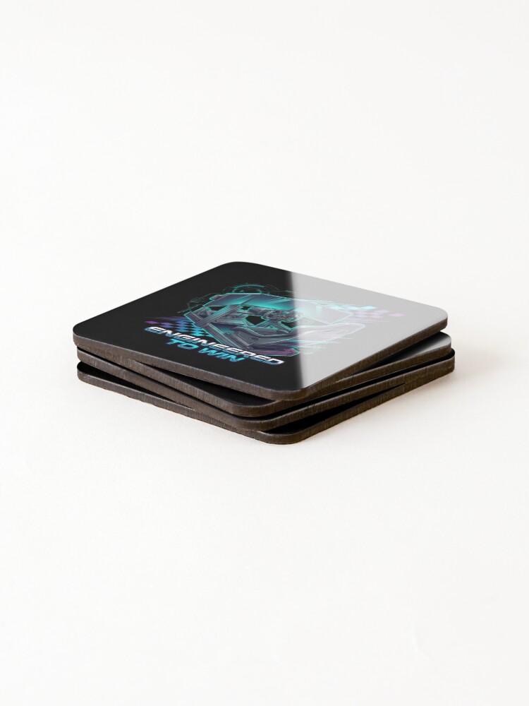 Thumbnail 4 of 5, Coasters (Set of 4), Sim Racing Iconic Design designed and sold by enzoade.