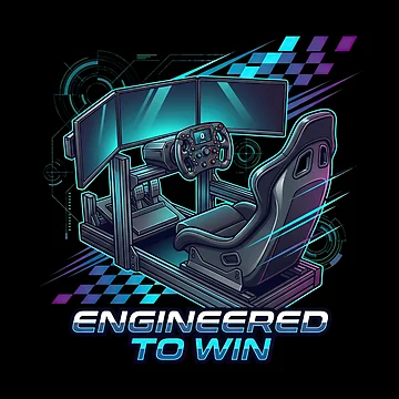 Artwork thumbnail, Sim Racing Iconic Design by enzoade