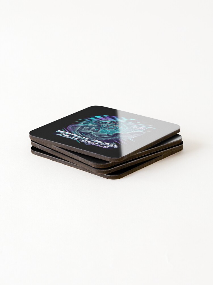 Thumbnail 4 of 5, Coasters (Set of 4), Sim Racing Dynamic Design designed and sold by enzoade.