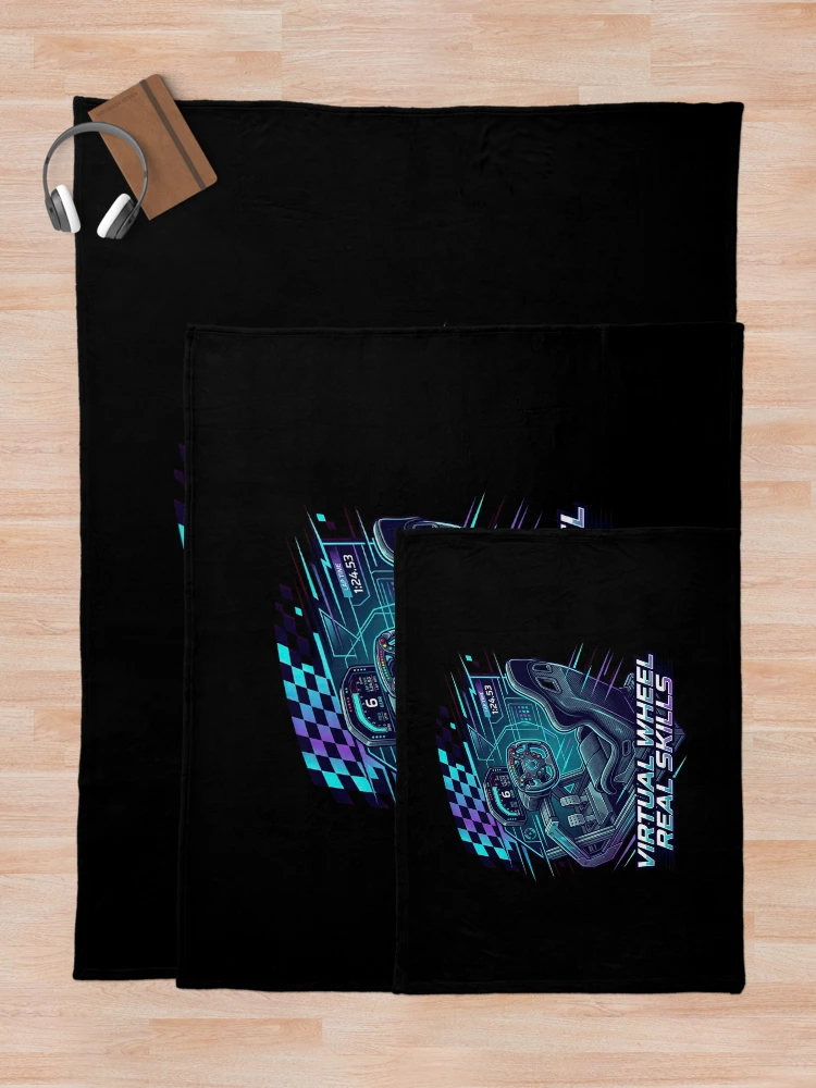 Thumbnail 5 of 6, Throw Blanket, Sim Racing Dynamic Design designed and sold by enzoade.