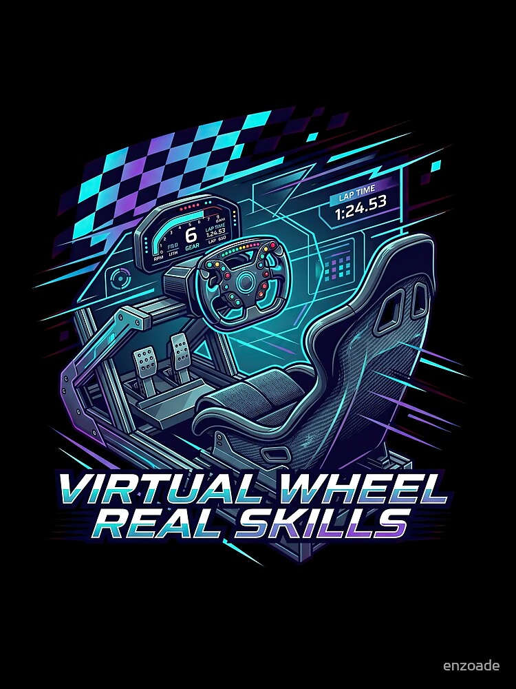 Thumbnail 3 of 3, Scarf, Sim Racing Dynamic Design designed and sold by enzoade.