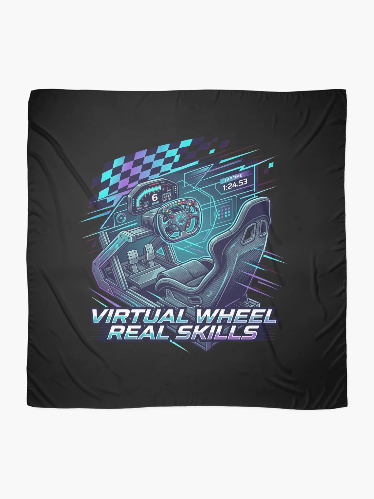 Thumbnail 2 of 3, Scarf, Sim Racing Dynamic Design designed and sold by enzoade.