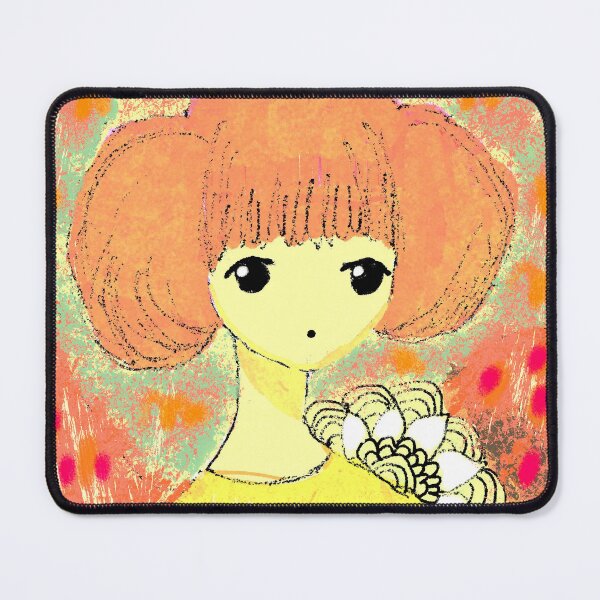 Item preview, Minimal Manga Girl – Colorblock Portrait designed and sold by Kaya10Studio.