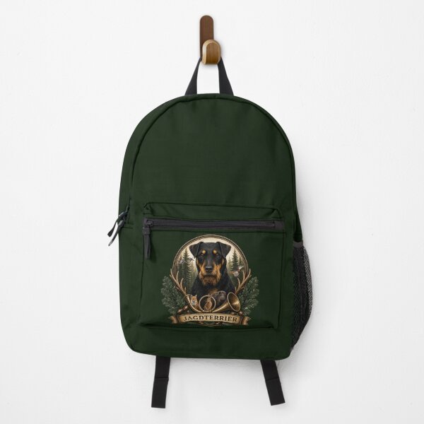 Item preview, Jagdterrier Vintage Hunting Logo designed and sold by TammyHunterArt.