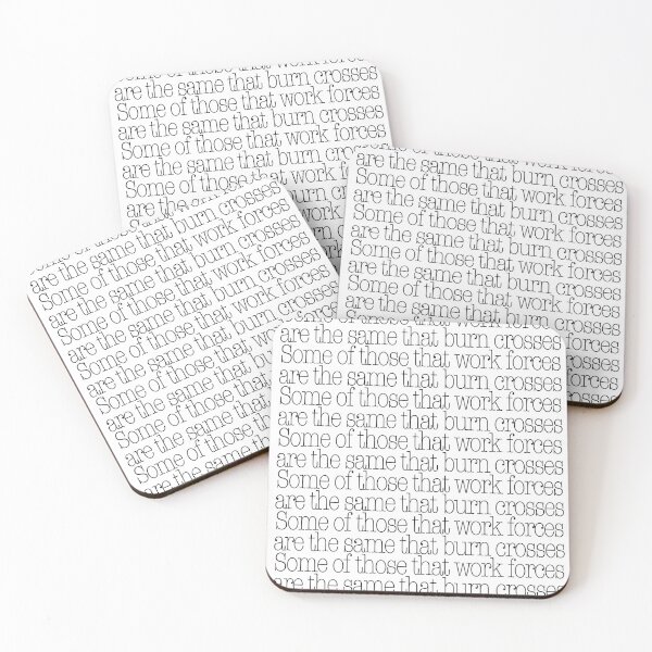 Item preview, Some of those that work forces are the same that burn crosses designed and sold by PunkGrooves.