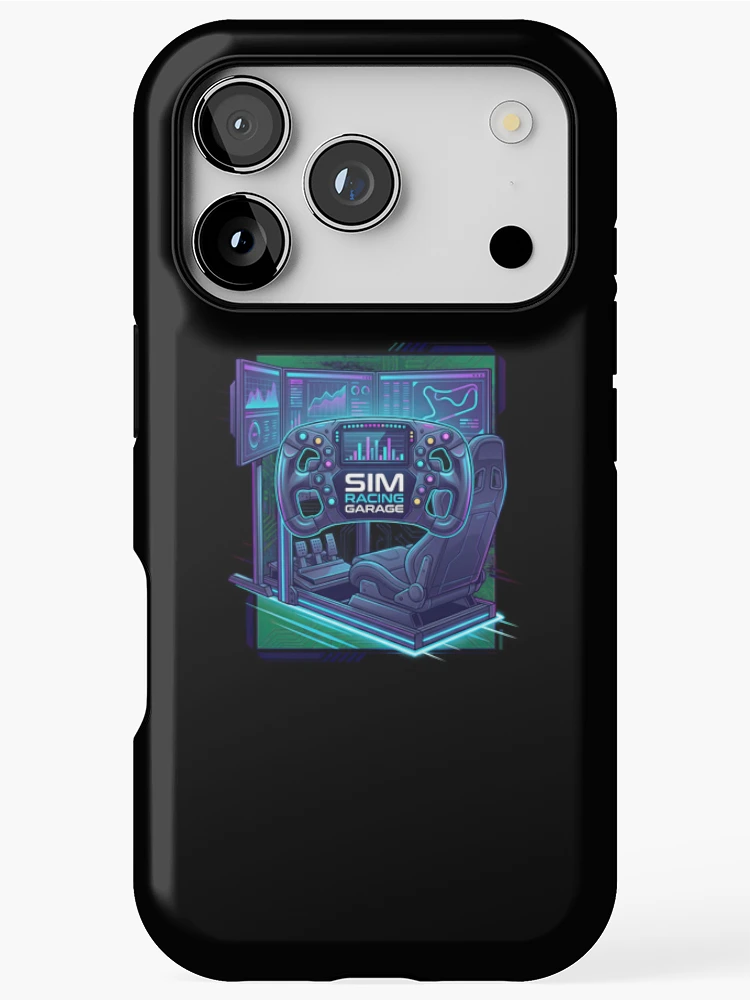 Thumbnail 1 of 4, iPhone Case, Sim Racing Vision Design designed and sold by enzoade.