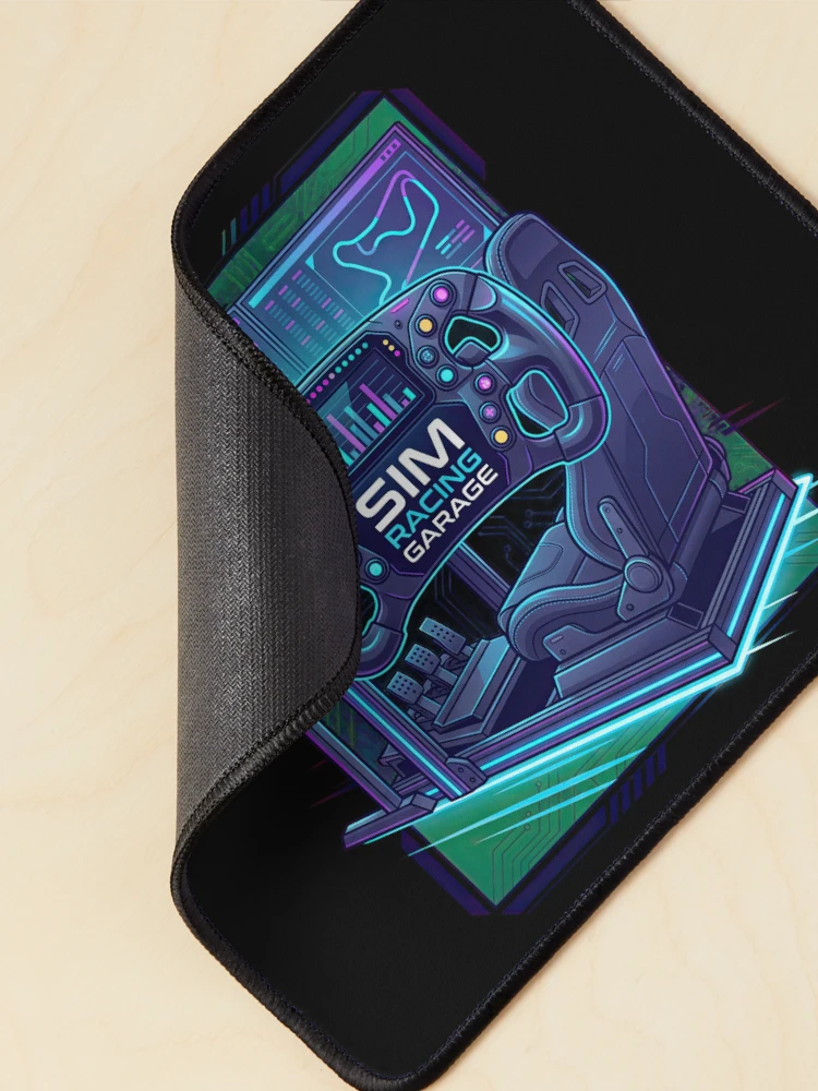 Thumbnail 2 of 5, Mouse Pad, Sim Racing Vision Design designed and sold by enzoade.