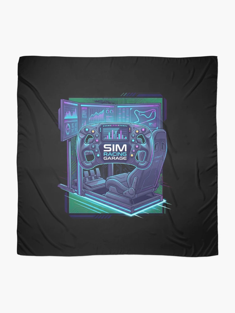 Thumbnail 2 of 3, Scarf, Sim Racing Vision Design designed and sold by enzoade.