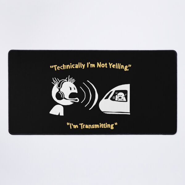 Item preview, Air Traffic Controller Gift Funny ATC Shirt Technically Not Yelling I’m Transmitting Aviation Humor designed and sold by Popstudio85.