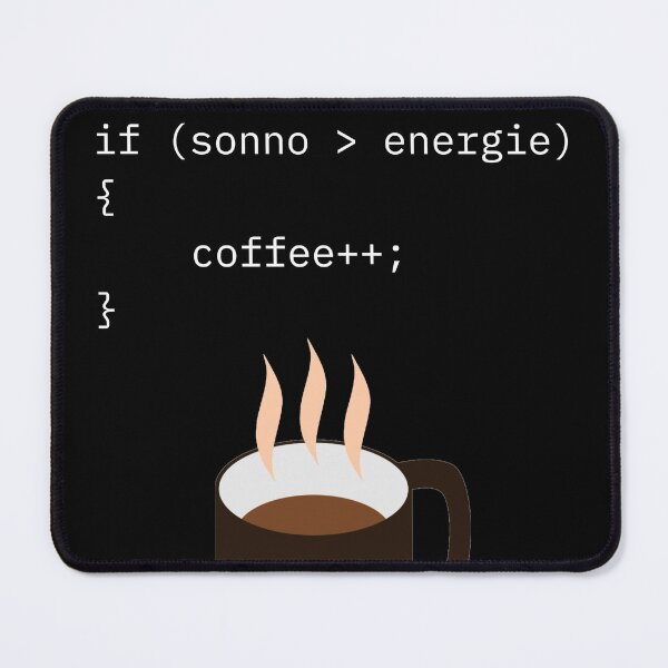 Item preview, Coffee++; – Funny Programmer Code Design designed and sold by CompilerArcana.