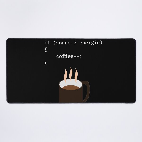 Item preview, Coffee++; – Funny Programmer Code Design designed and sold by CompilerArcana.