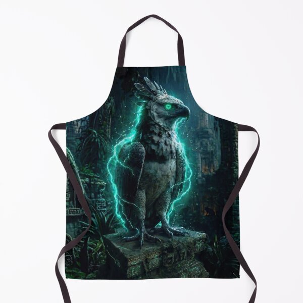 Item preview, Harpy Eagle Fantasy Art designed and sold by Anicolarys | Le Bestiaire des Échos.