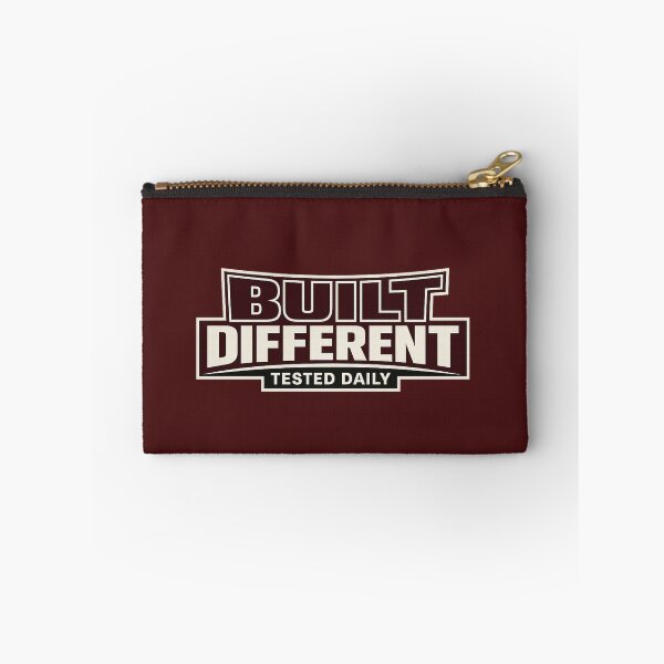 Item preview, Built Different Tested Daily – Burgundy Edition designed and sold by SilentPowerArt.