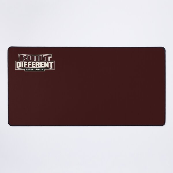 Item preview, Built Different Tested Daily – Burgundy Edition designed and sold by SilentPowerArt.