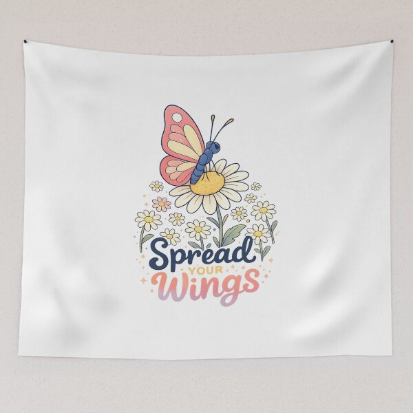 Item preview, Spread Your Wings Butterfly Essential T-Shirt designed and sold by SoftSproutstu.