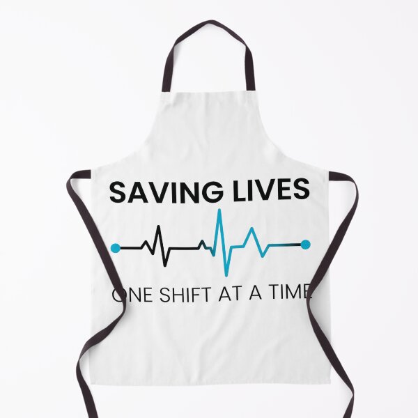 Item preview, Saving Lives One Shift at a Time Nurse Shirt designed and sold by NurseMood.
