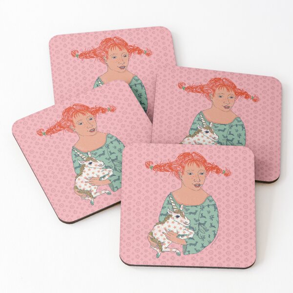 Artikelvorschau, Ella & Sandy – Kawaii Vintage Unicorn Girl mit frechem Charme | Pastel Fairytale Art entworfen und verkauft von einechtervogel.