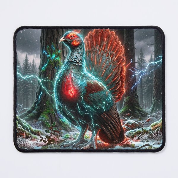 Item preview, Capercaillie Fantasy Art designed and sold by Anicolarys | Le Bestiaire des Échos.