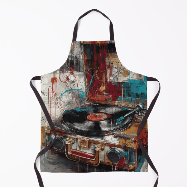 Item preview, Record player Retro Street Art motif designed and sold by drizzd.
