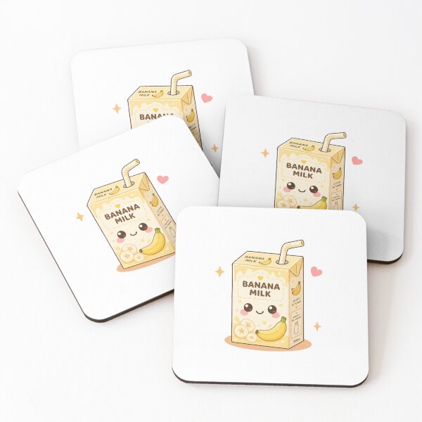 Item preview, Banana milk juice box cute designed and sold by Design by Sara.